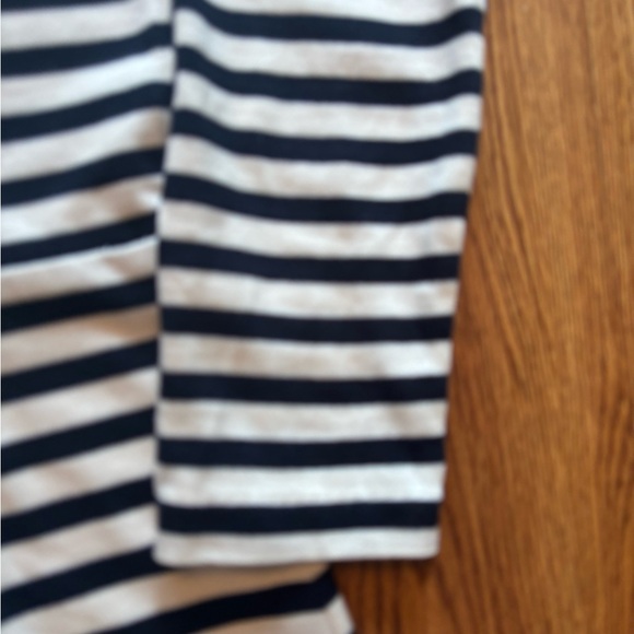 J Crew Classic Maxi blue and cream dress - Picture 12 of 14